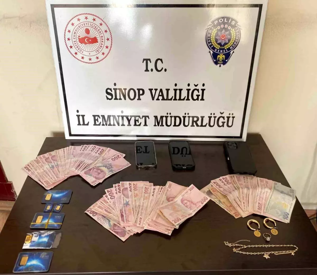 Sinop’ta Sahte Altın Dolandırıcılığı Çetesi Çözüldü