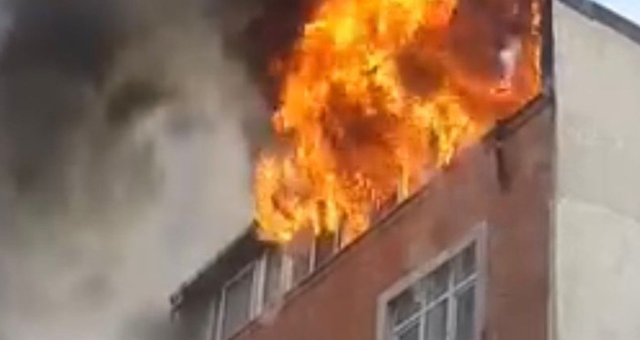 İstanbul’da binada yangın: Yaralılar var