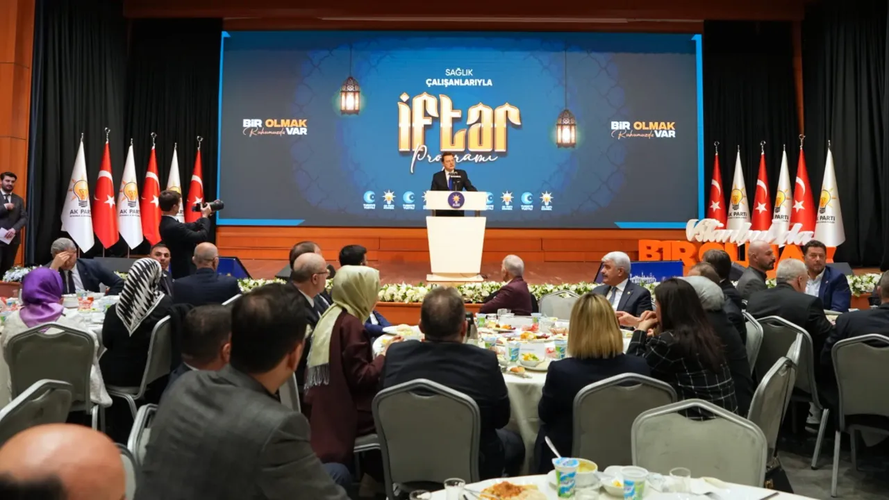AK Parti Genel Merkez Sağlık Politikaları Başkanlığı’ndan Sağlık Çalışanlarına İftar Programı
